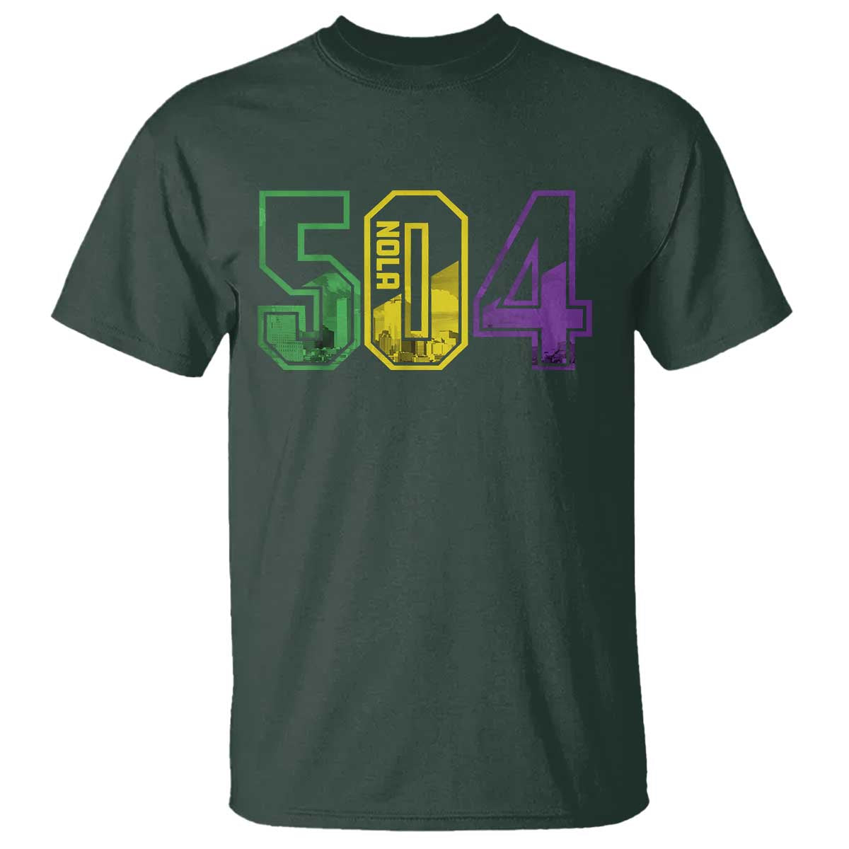 Mardi Gras 504 Nola New Orleans Louisiana LA T Shirt