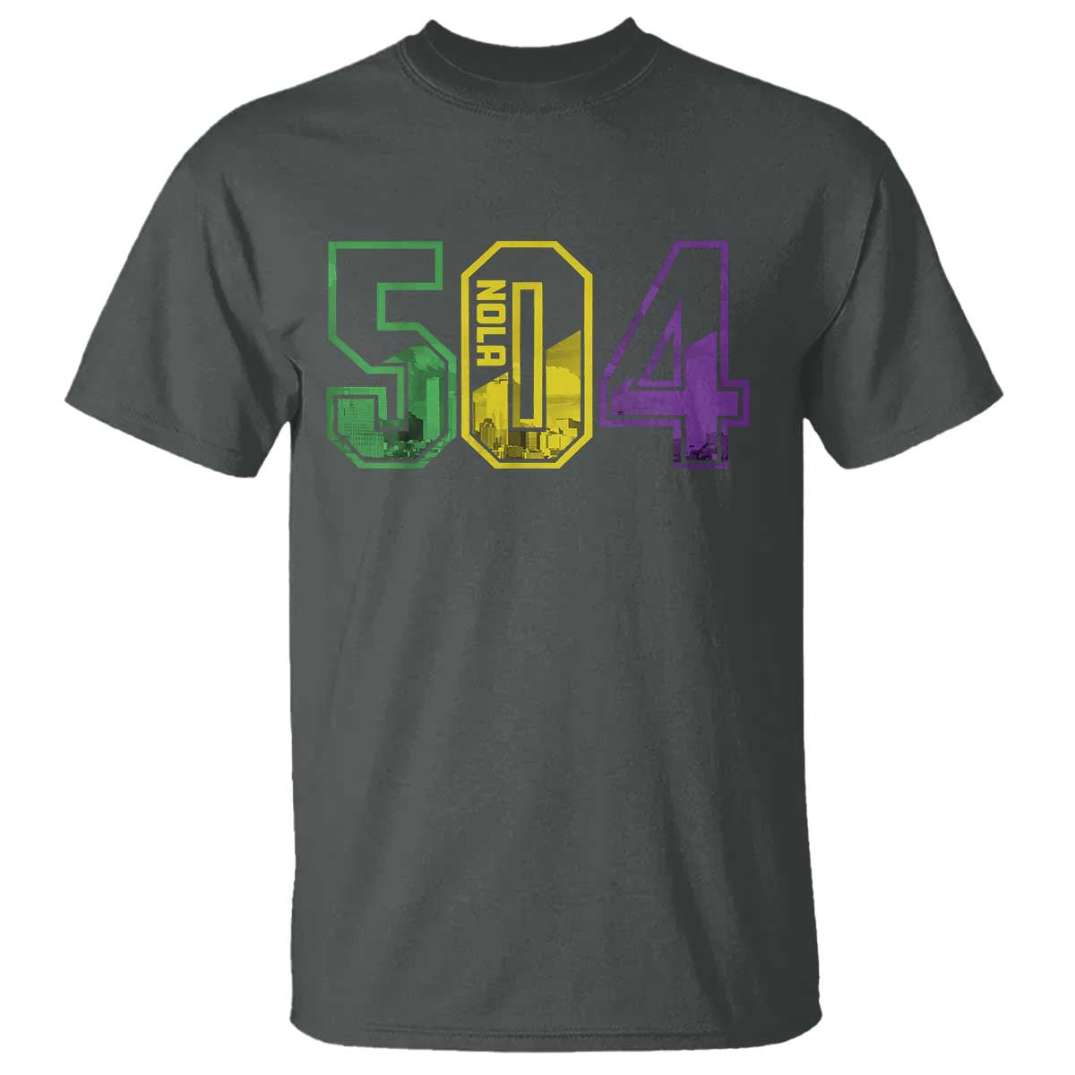 Mardi Gras 504 Nola New Orleans Louisiana LA T Shirt