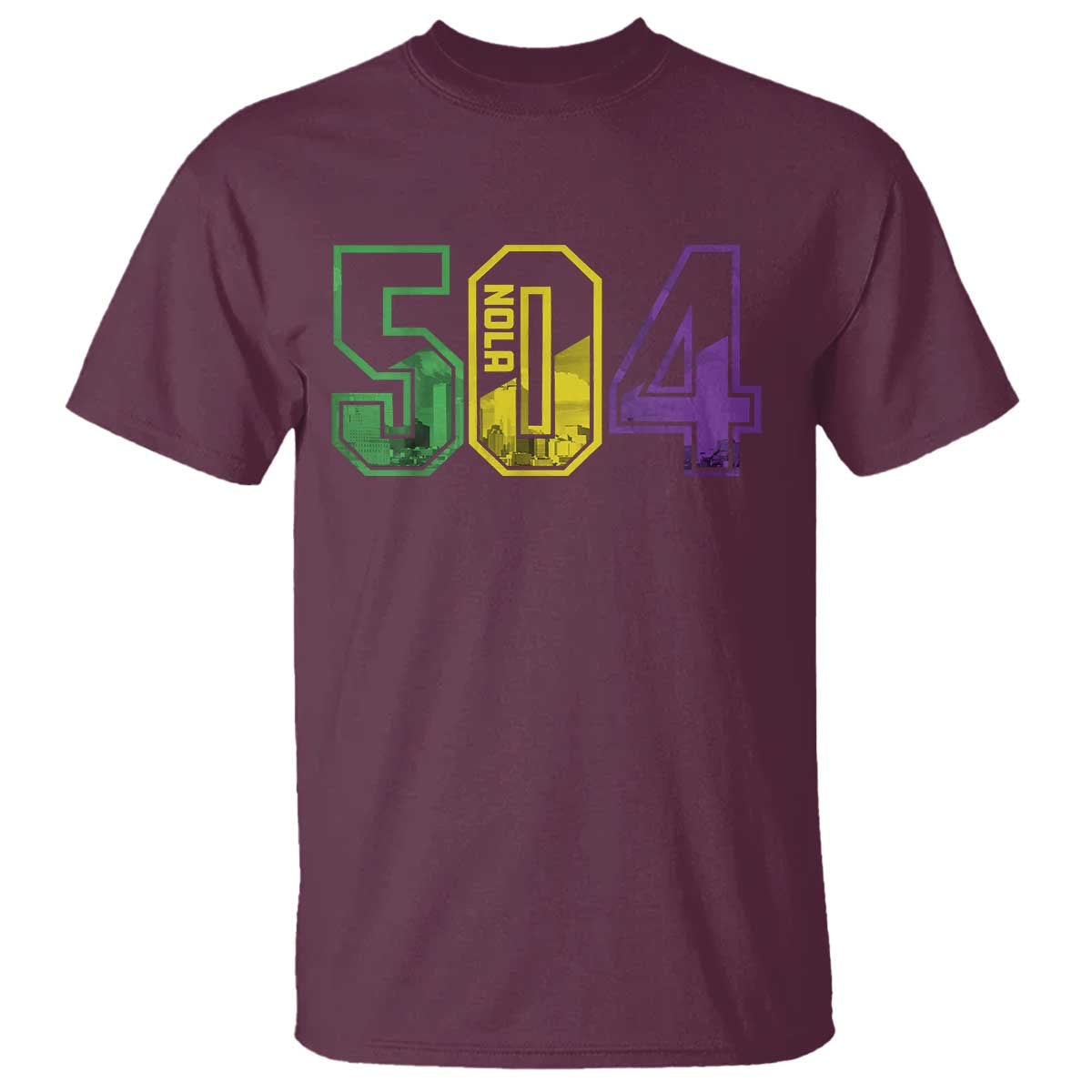 Mardi Gras 504 Nola New Orleans Louisiana LA T Shirt