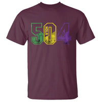 Mardi Gras 504 Nola New Orleans Louisiana LA T Shirt