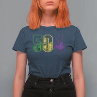 Mardi Gras 504 Nola New Orleans Louisiana LA T Shirt For Women