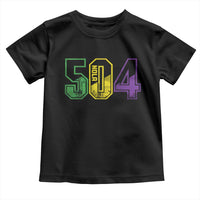 Mardi Gras 504 Nola New Orleans Louisiana LA Toddler T Shirt