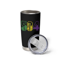 Mardi Gras 504 Nola New Orleans Louisiana LA Tumbler Cup