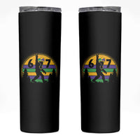 Funny Bigfoot 67 Mardi Gras Skinny Tumbler Sasquatch Parade Jester Hat