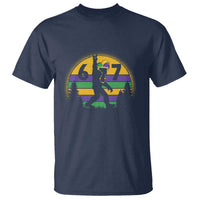 Funny Bigfoot 67 Mardi Gras T Shirt Sasquatch Parade Jester Hat