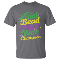 Funny Anal Bead Tug O War Mardi Gras T Shirt Fat Tuesday Carnival Adult Humor