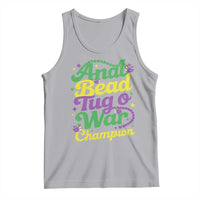Funny Anal Bead Tug O War Mardi Gras Tank Top Fat Tuesday Carnival Adult Humor