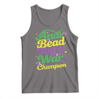 Funny Anal Bead Tug O War Mardi Gras Tank Top Fat Tuesday Carnival Adult Humor