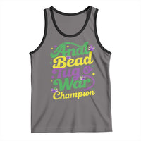 Funny Anal Bead Tug O War Mardi Gras Tank Top Fat Tuesday Carnival Adult Humor