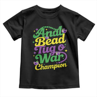 Funny Anal Bead Tug O War Mardi Gras Toddler T Shirt Fat Tuesday Carnival Adult Humor