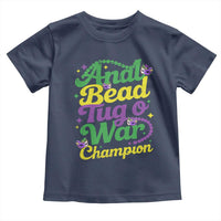 Funny Anal Bead Tug O War Mardi Gras Toddler T Shirt Fat Tuesday Carnival Adult Humor