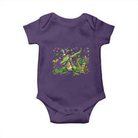 Funny Dabbing Alligator 67 Mardi Gras Six Seven Meme Baby Onesie