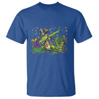 Funny Dabbing Alligator 67 Mardi Gras Six Seven Meme T Shirt