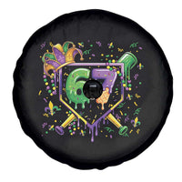 Funny Baseball Mardi Gras 67 Ice Cream Drip Spare Tire Cover Six Seven Meme Carnival