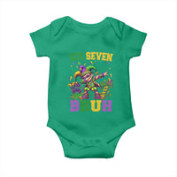 Funny 67 Mardi Gras Baby Onesie Six Seven Bruh Dabbing Jester