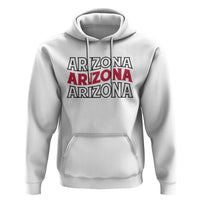 Retro Arizona Lover Hoodie Groovy Typography Vintage 70s State