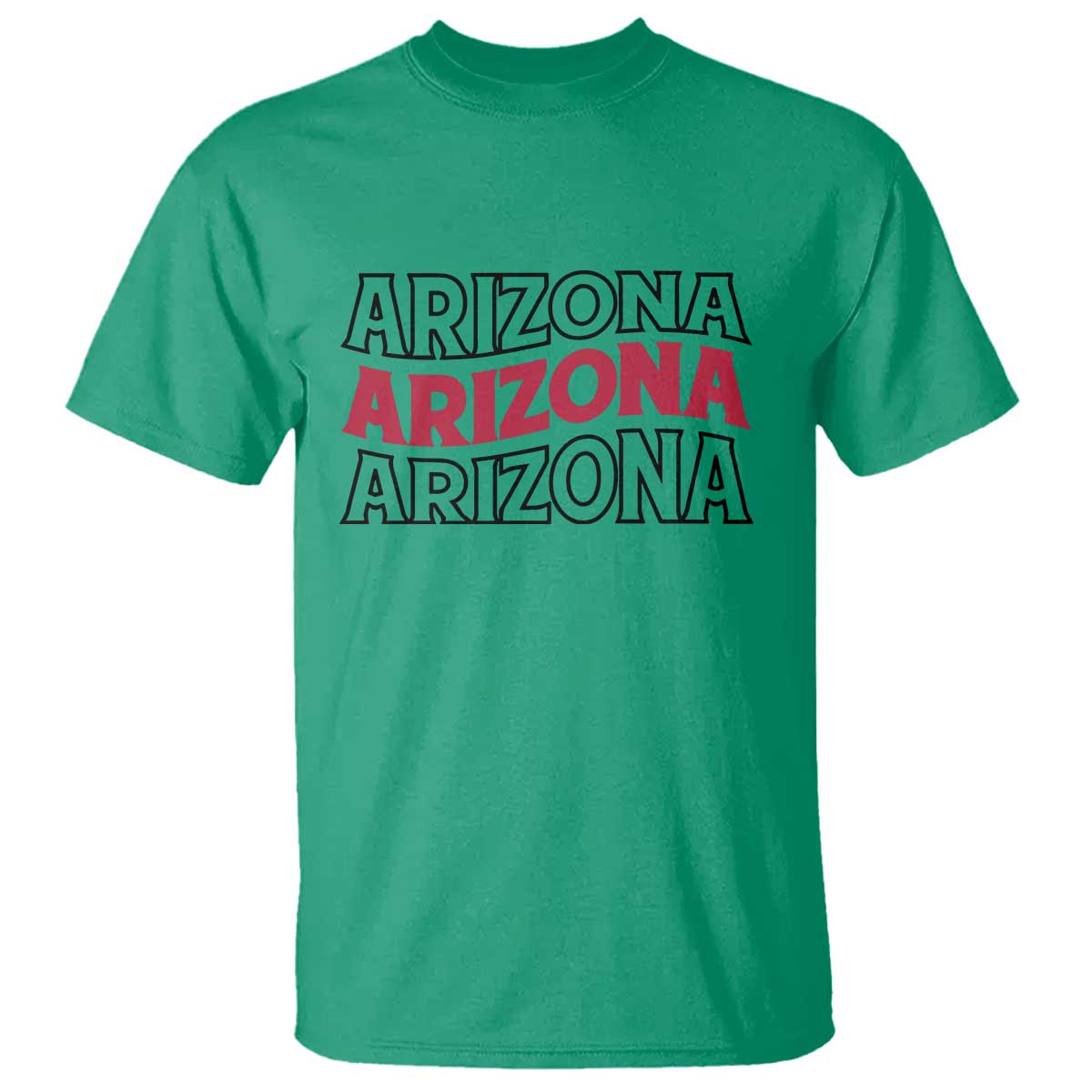 Retro Arizona Lover T Shirt Groovy Typography Vintage 70s State