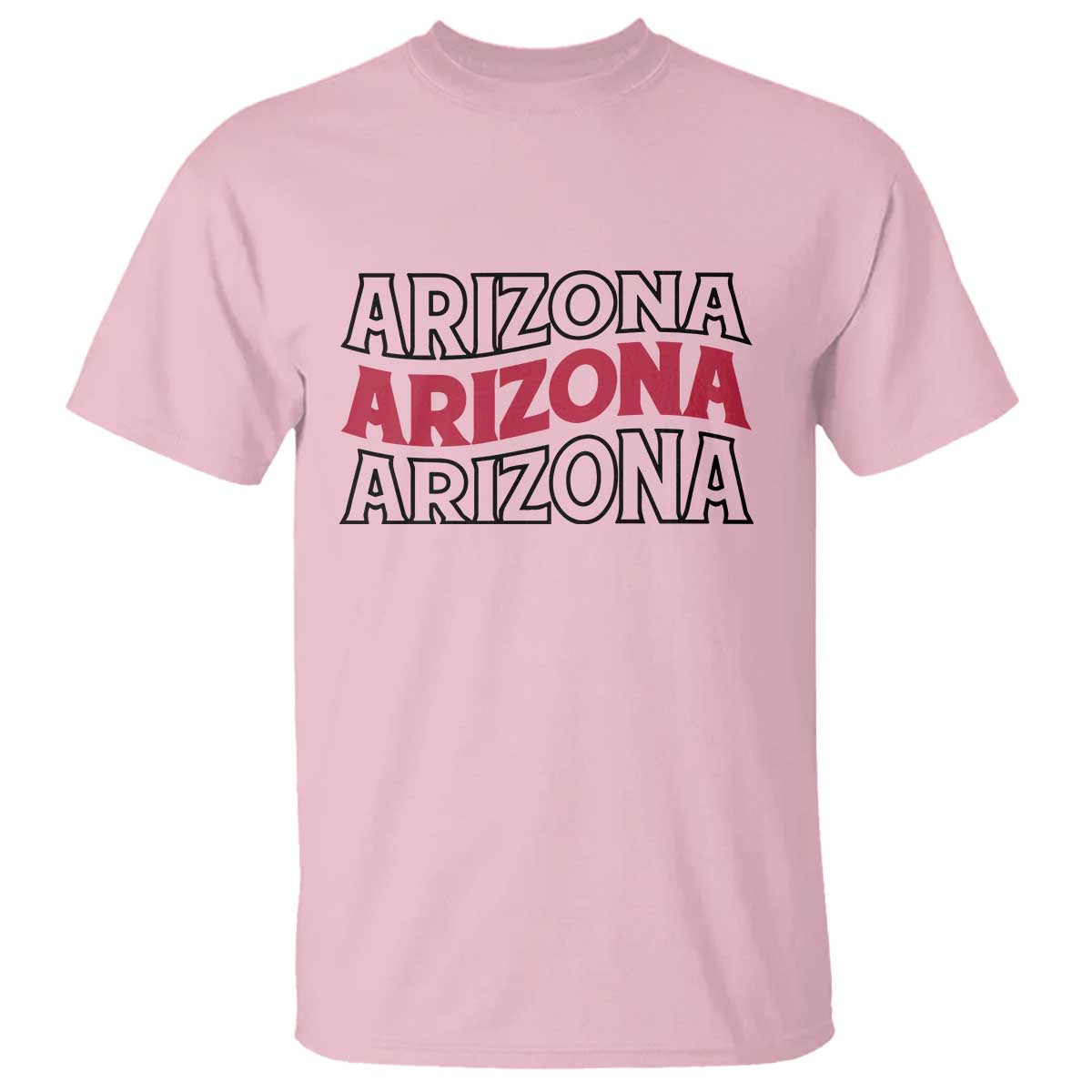 Retro Arizona Lover T Shirt Groovy Typography Vintage 70s State