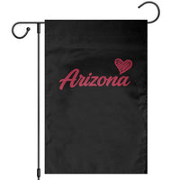 Arizona State Pride Garden Flag Clean Word Art Minimalist Graphic