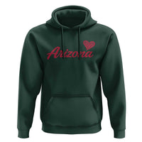 Arizona State Pride Hoodie Clean Word Art Minimalist Graphic
