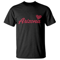 Arizona State Pride T Shirt Clean Word Art Minimalist Graphic