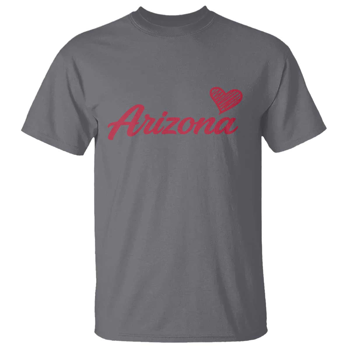 Arizona State Pride T Shirt Clean Word Art Minimalist Graphic