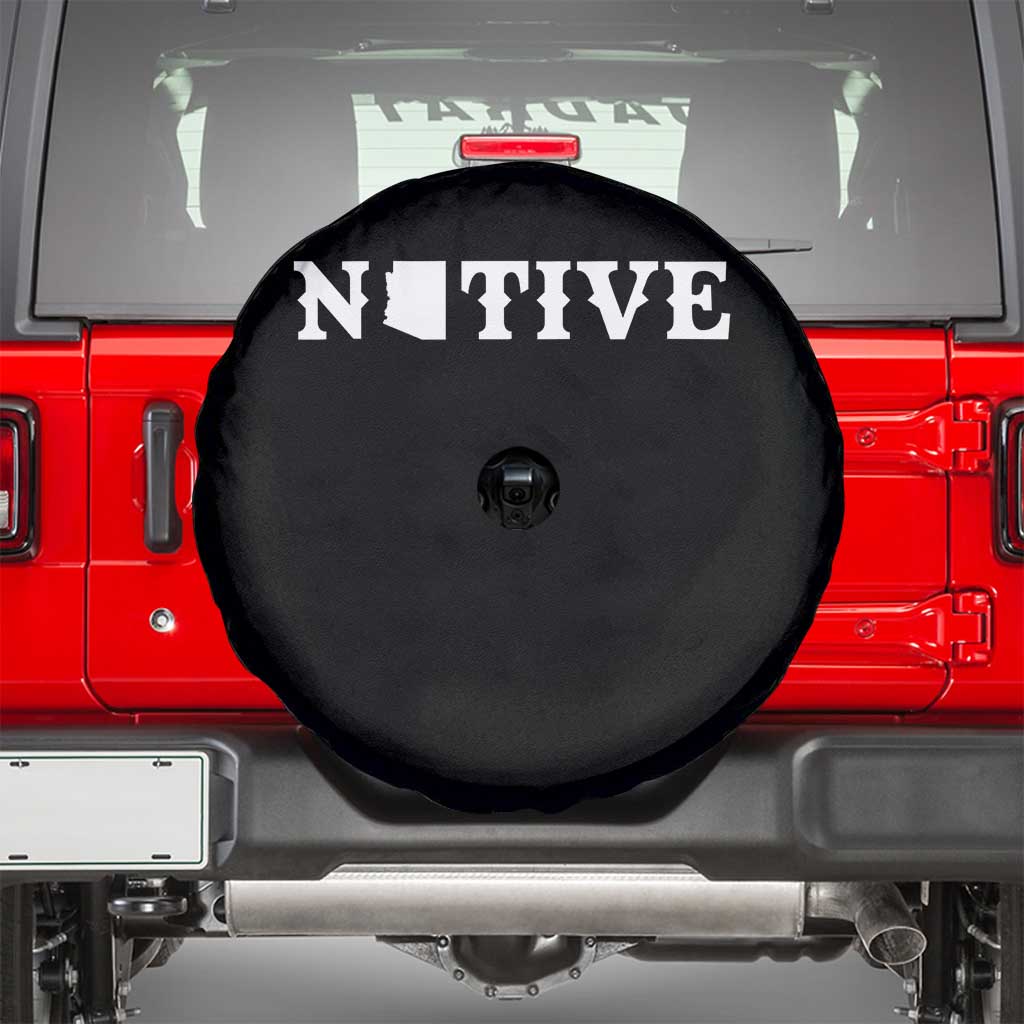 Local Arizona Native Spare Tire Cover AZ State Map Pride Gift