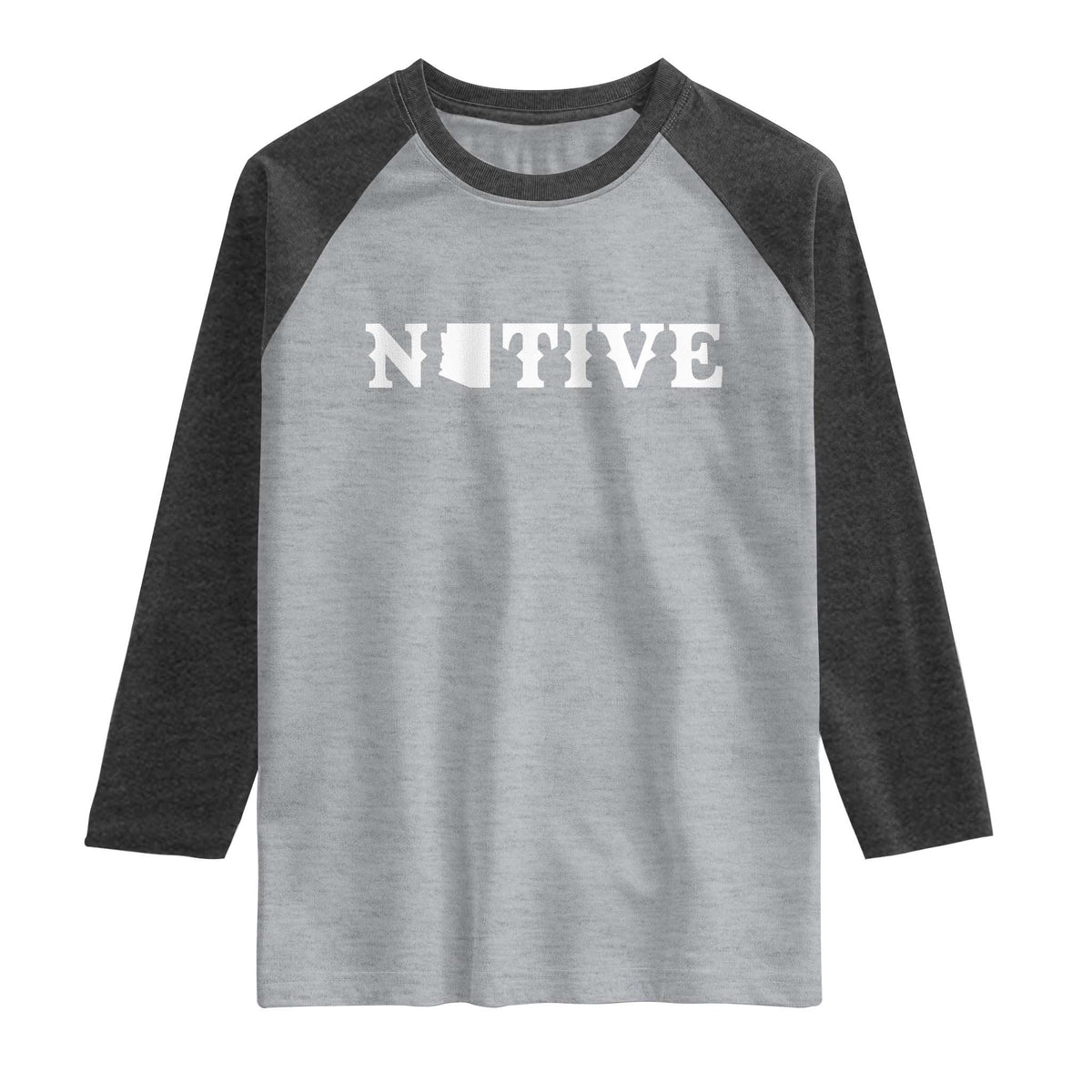 Local Arizona Native Raglan Shirt AZ State Map Pride Gift