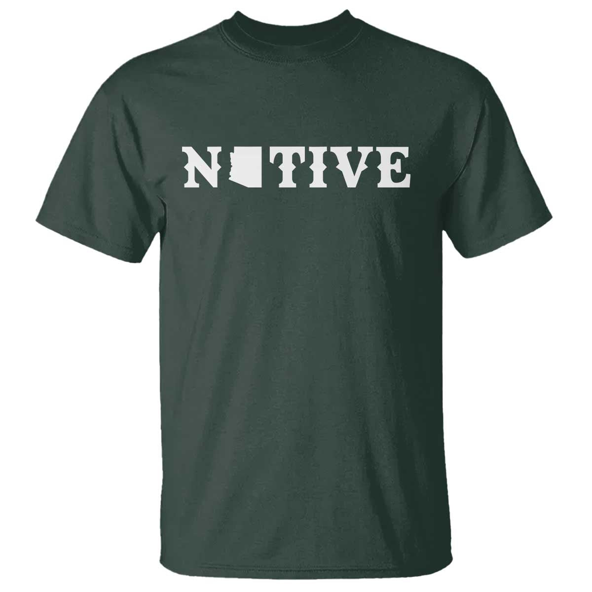 Local Arizona Native T Shirt AZ State Map Pride Gift