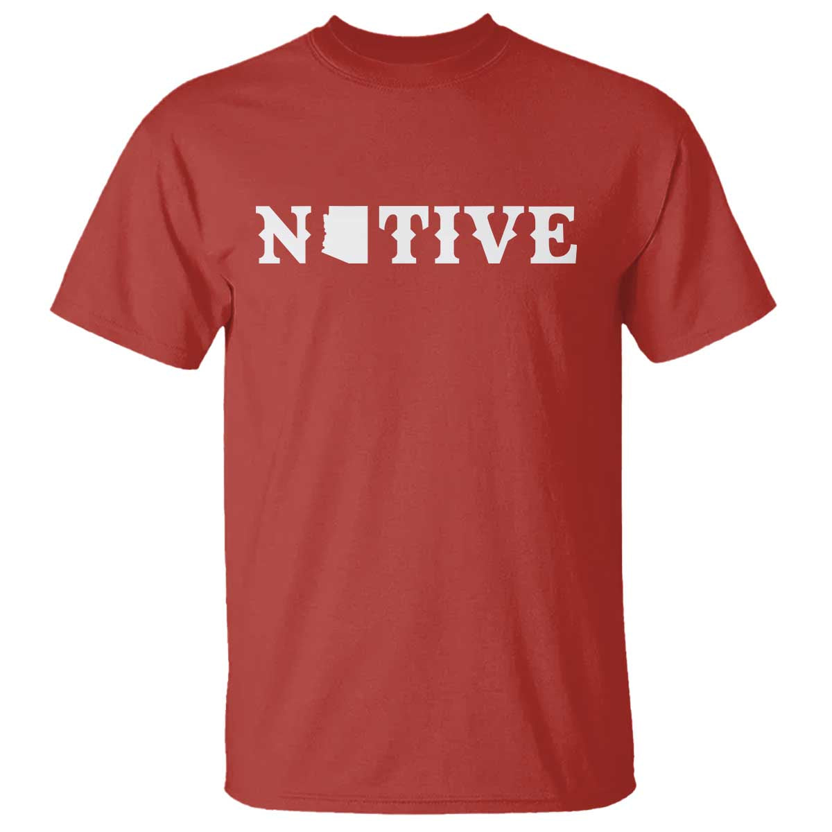 Local Arizona Native T Shirt AZ State Map Pride Gift
