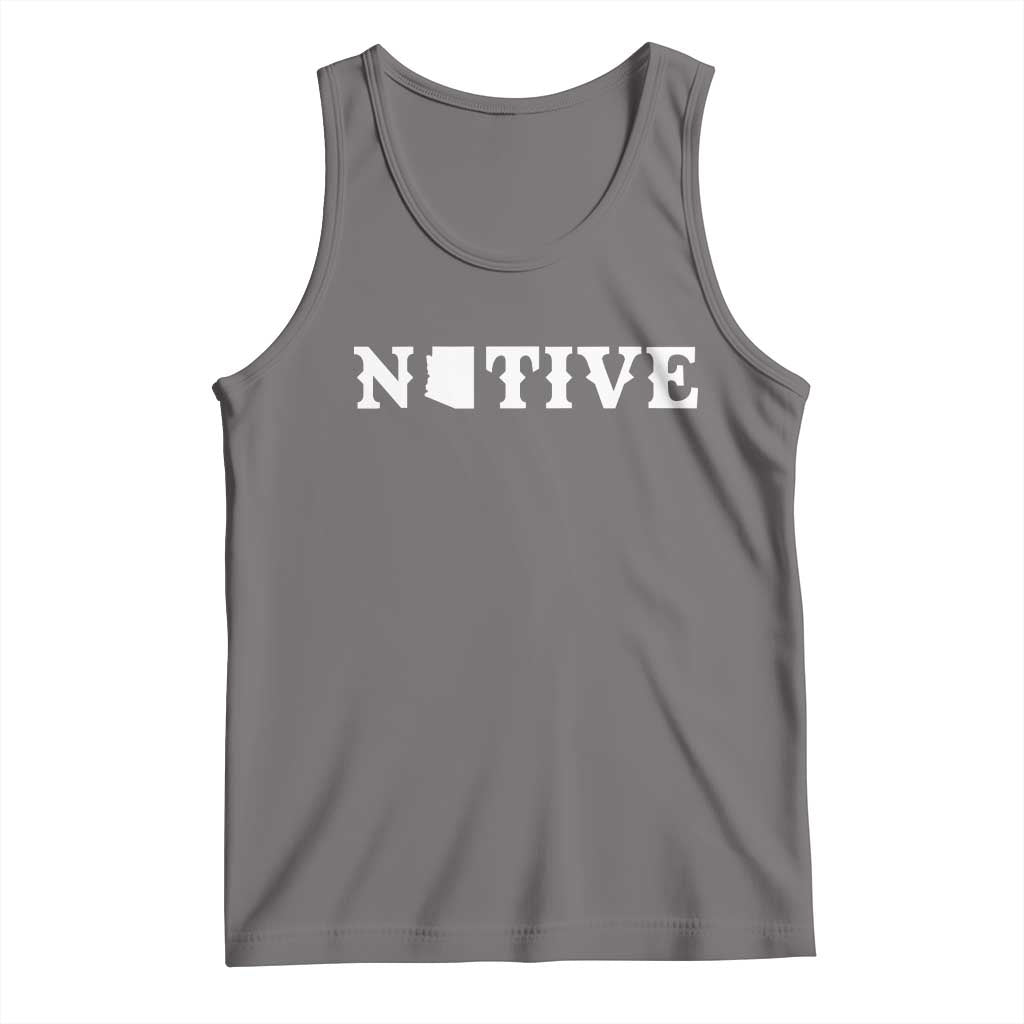 Local Arizona Native Tank Top AZ State Map Pride Gift