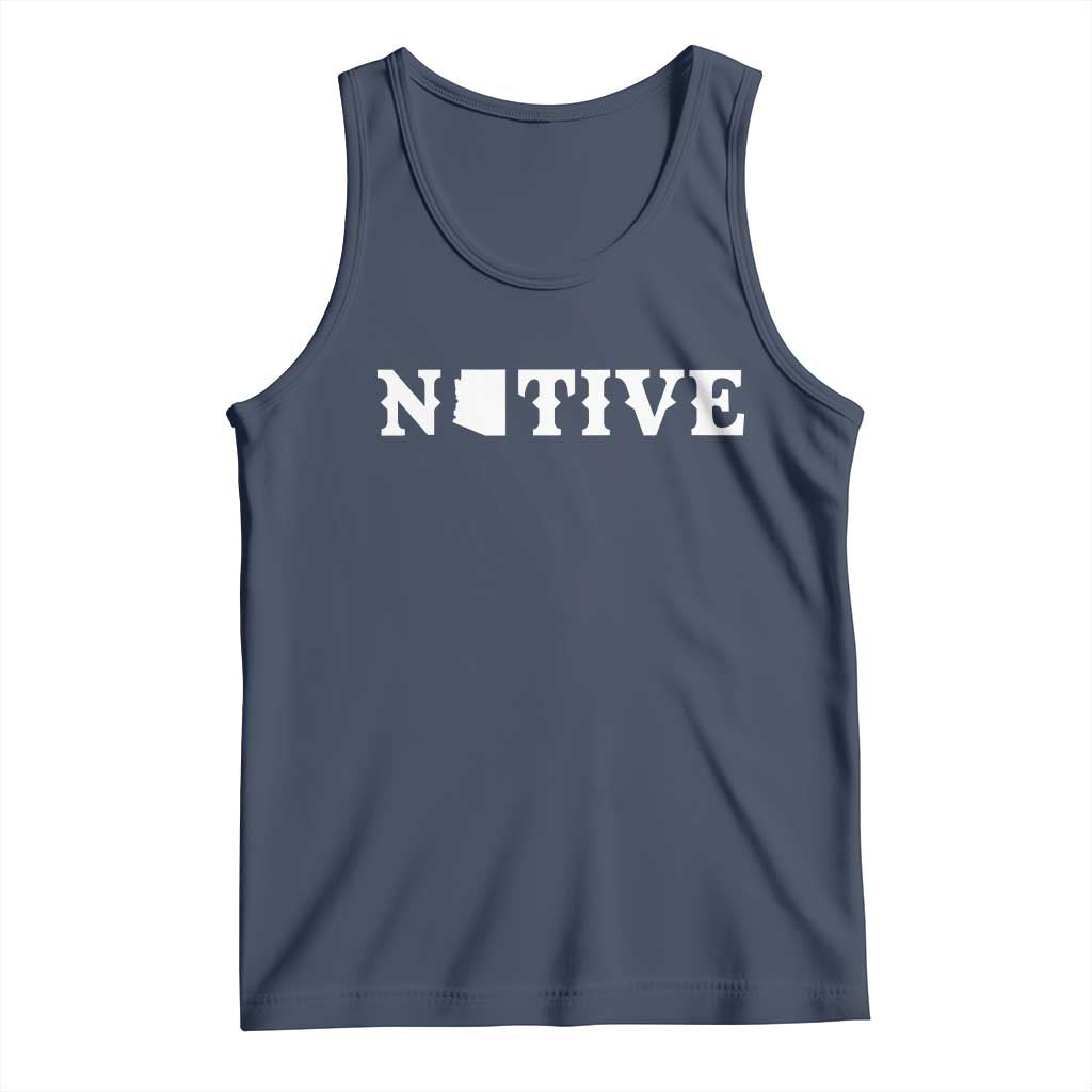 Local Arizona Native Tank Top AZ State Map Pride Gift