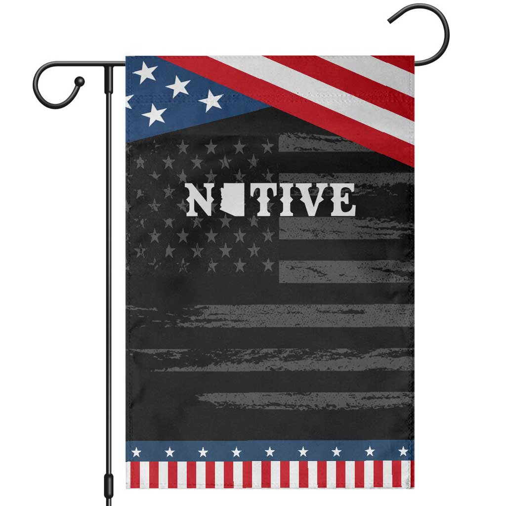 Local Arizona Native Garden Flag AZ State Map Pride Gift