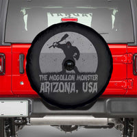 The Mogollon Monster Arizona Bigfoot Spare Tire Cover Vintage Cryptid Folklore