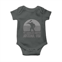 The Mogollon Monster Arizona Bigfoot Baby Onesie Vintage Cryptid Folklore