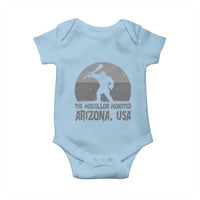 The Mogollon Monster Arizona Bigfoot Baby Onesie Vintage Cryptid Folklore