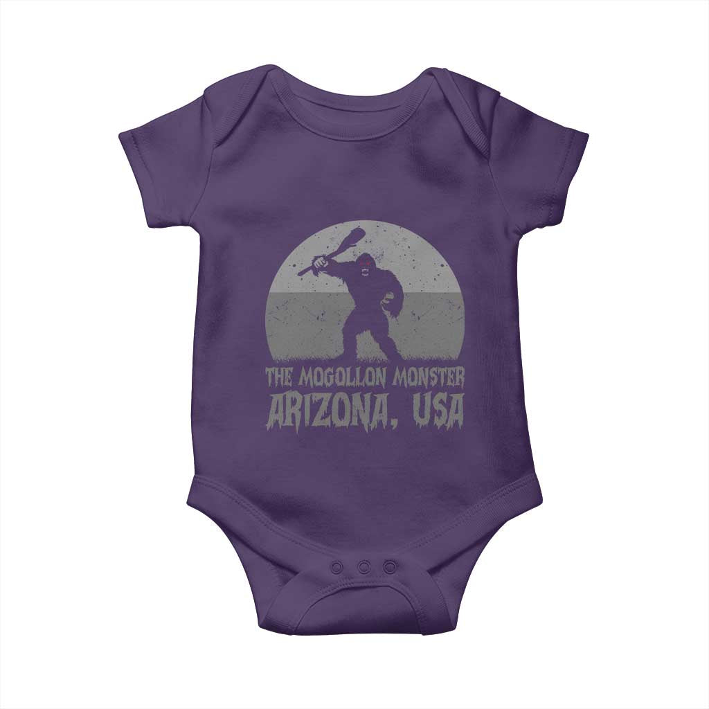 The Mogollon Monster Arizona Bigfoot Baby Onesie Vintage Cryptid Folklore