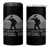 The Mogollon Monster Arizona Bigfoot 4 in 1 Can Cooler Tumbler Vintage Cryptid Folklore