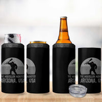 The Mogollon Monster Arizona Bigfoot 4 in 1 Can Cooler Tumbler Vintage Cryptid Folklore