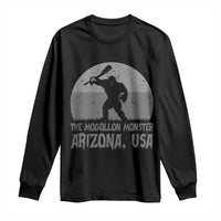 The Mogollon Monster Arizona Bigfoot Long Sleeve Shirt Vintage Cryptid Folklore