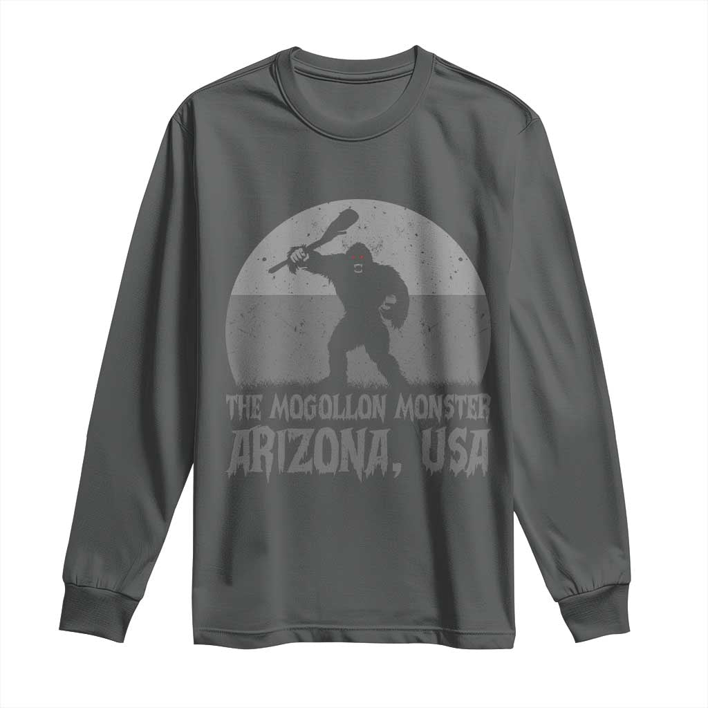 The Mogollon Monster Arizona Bigfoot Long Sleeve Shirt Vintage Cryptid Folklore