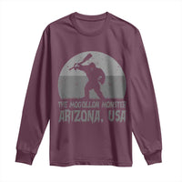 The Mogollon Monster Arizona Bigfoot Long Sleeve Shirt Vintage Cryptid Folklore