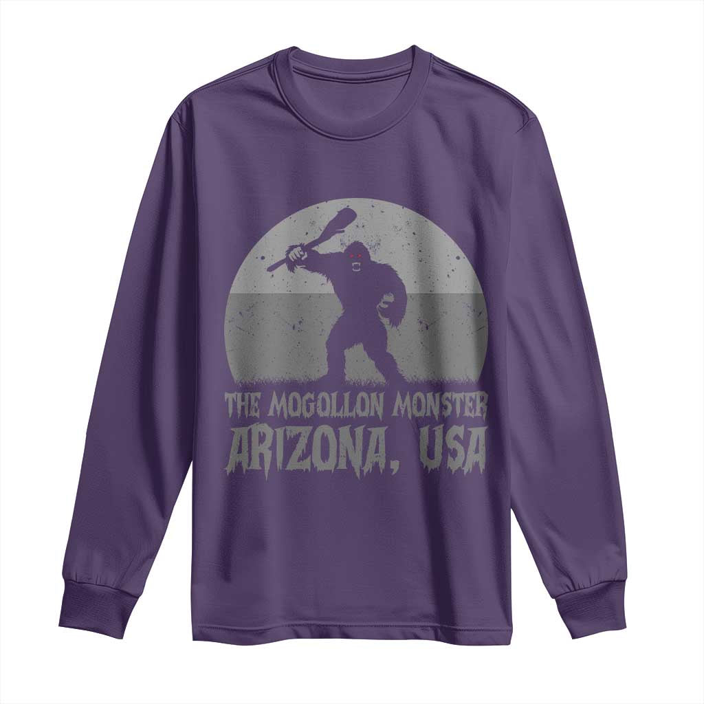 The Mogollon Monster Arizona Bigfoot Long Sleeve Shirt Vintage Cryptid Folklore