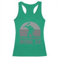 The Mogollon Monster Arizona Bigfoot Racerback Tank Top Vintage Cryptid Folklore