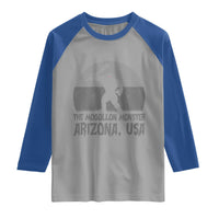 The Mogollon Monster Arizona Bigfoot Raglan Shirt Vintage Cryptid Folklore