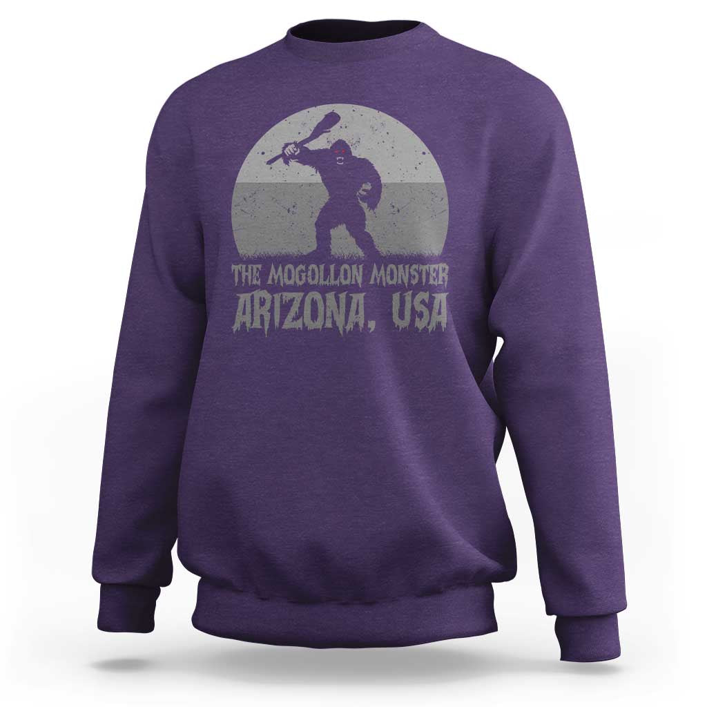 The Mogollon Monster Arizona Bigfoot Sweatshirt Vintage Cryptid Folklore