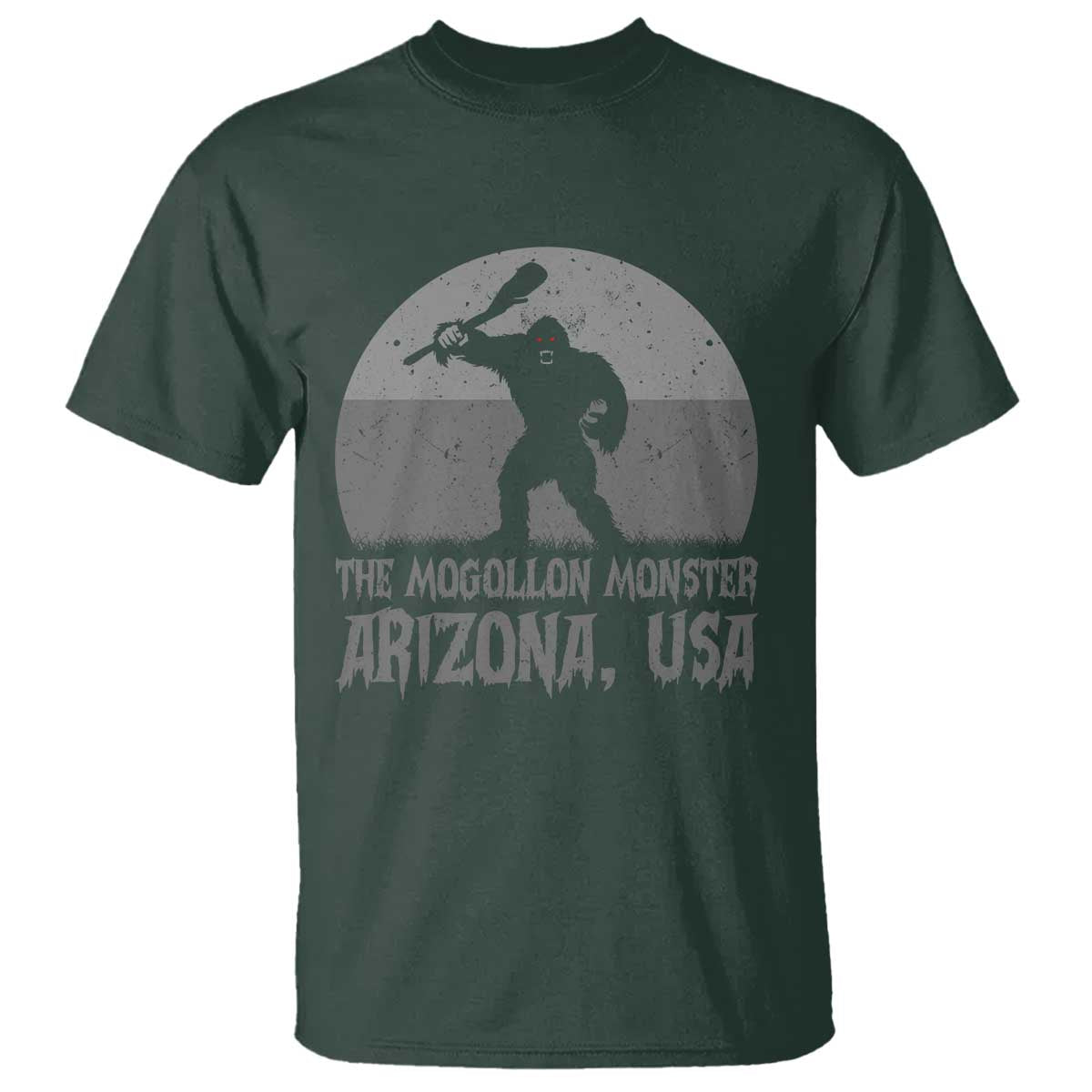 The Mogollon Monster Arizona Bigfoot T Shirt Vintage Cryptid Folklore