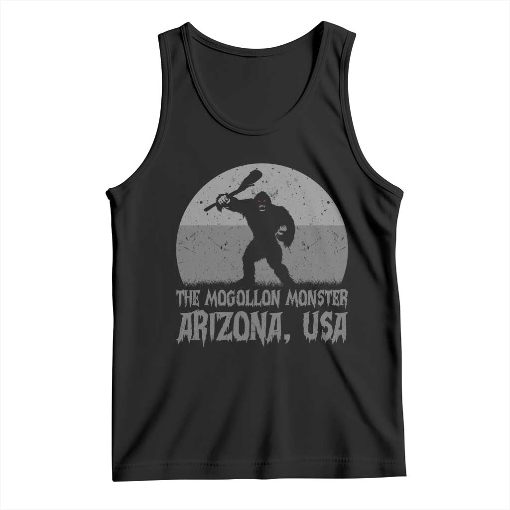 The Mogollon Monster Arizona Bigfoot Tank Top Vintage Cryptid Folklore