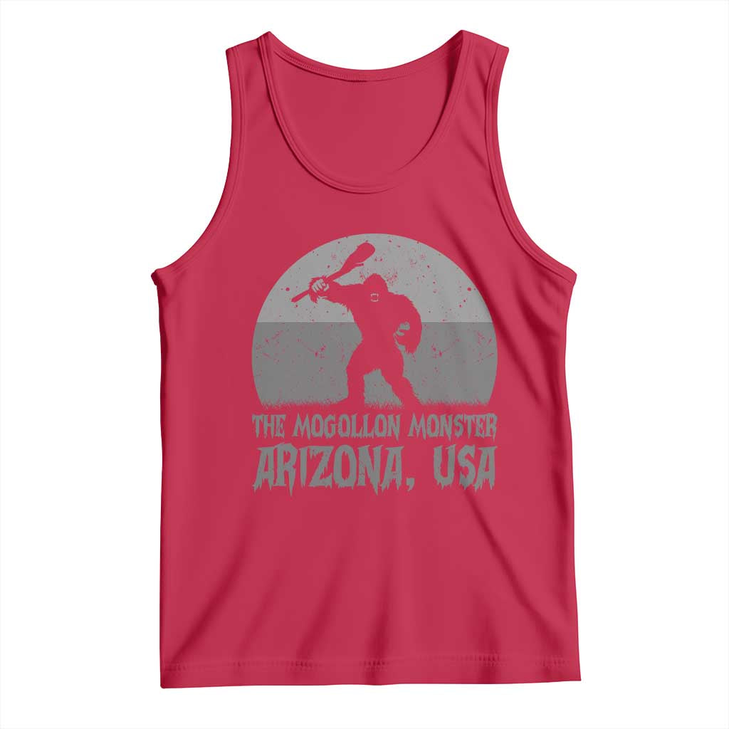 The Mogollon Monster Arizona Bigfoot Tank Top Vintage Cryptid Folklore