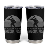 The Mogollon Monster Arizona Bigfoot Tumbler Cup Vintage Cryptid Folklore